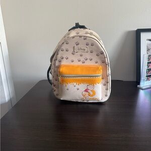 Disney Cream and Yellow Character Backpack